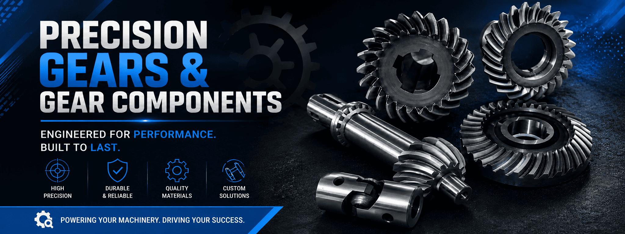 Chain sprocket, gear and universal joint manufacturer in Ahmedabad, Gujarat